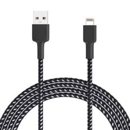 Braided Nylon Sync & Charge Cable (2m / 6.6ft)