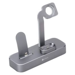  Coteetci Base 29 3in1  iPhone&amp;Apple Watch&amp;AirPods1-2&amp;Airpods Pro Charging Stand-Grey