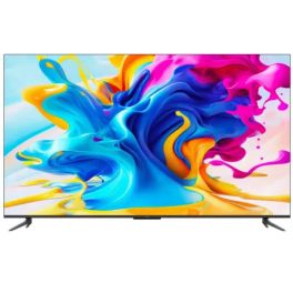 تلفزيون TCL 50 بوصة 4K UHD QLED الذكي من Google، 60 هرتز، 50C645 - أسود