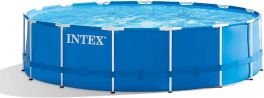 INTEX Metal Frame Swimming Pool Set 457cm x 122cm - 28242