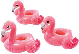 INTEX Inflatable Flamingo Drink Holders - 57500