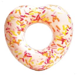 INTEX Sprinkle Donut Heart Tube, Age 9+ - 56253