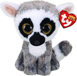 Ty Toys Beanie Boos Lemur Linus Multi Med 9in 36472