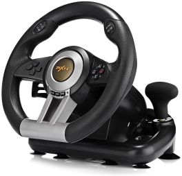 PXN - V3 Pro/V3II Racing Game Steering Wheel with Brake Pedal