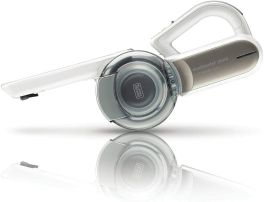 B&D Cordless Dustbuster Pivot Handheld Vacuum Cleaner, 14.4 V  27.5 W - White