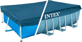 INTEX 4 م × 2 م غطاء حوض سباحة مستطيل 