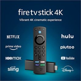 Fire TV Stick 4K-new alexa voice Remote streaming Media Player