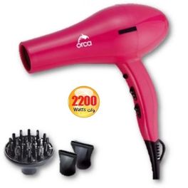 Orca Hair Dryer 2200 Watt - Pink