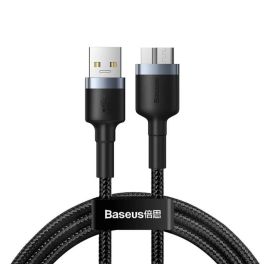 Baseus cafule Cable USB3.0 Male TO Micro-B 2A 1m-Dark Gray
