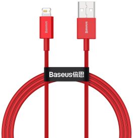 Baseus Superior Series Fast Charging Data Cable USB to iP 2.4A 1m -Red