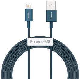 Baseus Superior Series Fast Charging Data Cable USB to iP 2.4A 2m -Blue