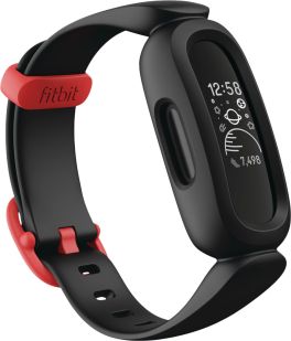 Fitbit Ace 3 Activity Tracker - Black/Red