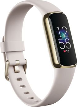 Fitbit Luxe Activity Tracker - Soft Gold/White