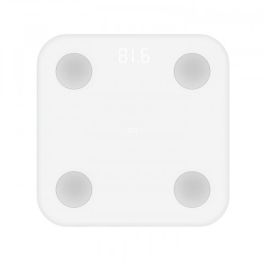 - أبيض Xiaomi Mi مقياس تكوين الجسم 2 