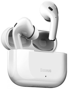 Baseus W3 Encok TWS True Wireless Bluetooth Earbuds - white