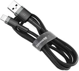Baseus cafule Cable USB For Type-C 3A 1M Gray+Black