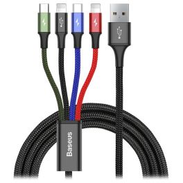 Baseus Rapid Series 3-in-1 Cable Micro+Dual Lightning 3A 1.2M