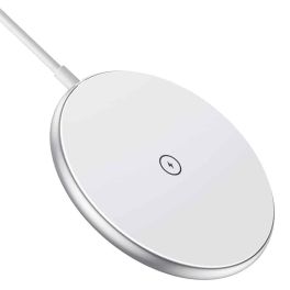 Choetech Magsafe Charger Magnetic wireless charging Pad - White