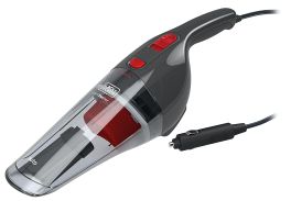 B&D Car Vacuum Cleaner With 6 Pieces Accessories 12V - Grey/ Red 
