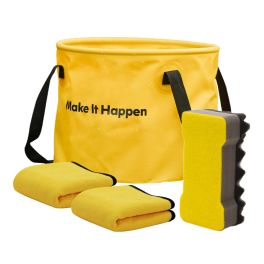 Hoto Outdoor Wash Kit, 20L(5 Gallon) - Yellow 