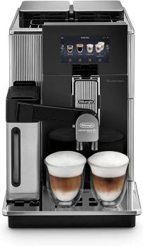 De'Longhi Maestosa Fully Automatic Coffee Machine, Silver