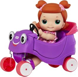 Lilly & Cozy Coupe Doll and Toy Car for Kids Ages 3+