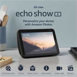 ECHO SHOW8 SMART DISPLAY WITH ALEXA-SANDAST