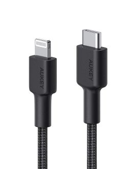 Braided Nylon USB-C to 
  Lightning Cable (2m /6.6ft)