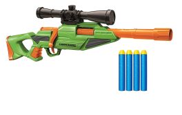 Buzz Bee Air Warriors Carnivore Toy Gun with Bolt Action Blasting - 67543