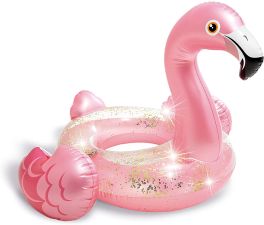INTEX Inflatable Glitter Flamingo Tube-56251