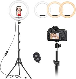 JOYROOM-12 INCHS SELFIE RING LIGHT WITH EXTENDABLE TRIPOD STAND
