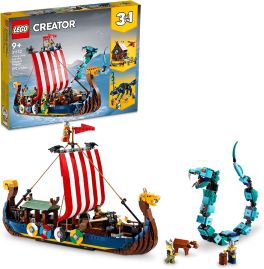 Lego Creator Viking Ship And The Midgard Serpent 31132