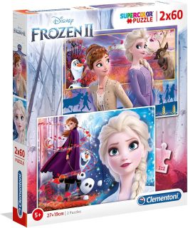 Clementoni Disney Frozen 2 2x60 Pcs Puzzle
