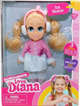 Headstart Love Diana Iceskater Doll 6 Inch 20516