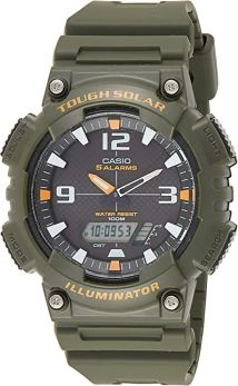 Casio Watch AQ-S810W-3AVDF, Green, Adult, Standard