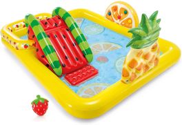 INTEX Inflatable Fun 'n Fruity Play Center Swimming Pool -57158 :