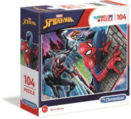 Clementoni Puzzle 104pcs Square Box Spiderman 96861