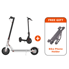 Electric Folding Scooter For Adults+ Free Gift Bike Phone Holder