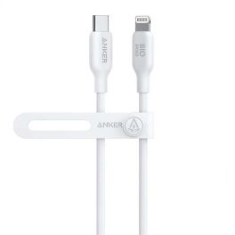 Anker 542 USB-C to Lightning Cable (Bio-Based) (0.9m/3ft) -White