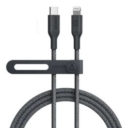  Anker 542 USB-C to Lightning Cable (Bio-Nylon) (0.9m/3ft) -Black 