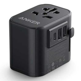 Anker PowerExtend USB-C Travel Adapter (4-in-1) -Black 