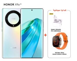 HONOR X9a- 256GB- 5G + Free Gifts (Smart Watch & Airpods)