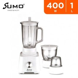 Sumo 400W 3 In 1 Blender 1L – White - SM-211MKll