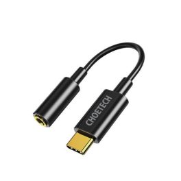 Choetech USB-C to 3.5mm Audio Jack Adapter - Black