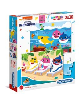 Clementoni Baby Shark 2x20 Pcs Puzzle