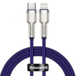 Baseus Cafule Series Metal Data Cable Type-C to iP PD 20W 2m -Purple