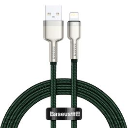 Baseus Cafule Series Metal Data Cable USB to IP 2.4A 1m-Green