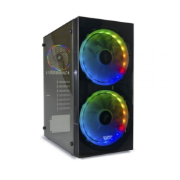 darkFlash BF1 ATX Mid Tower PC Case RGB 3-Fans