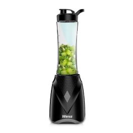 Wansa Stand Blender, 300W, 600 ml - Black