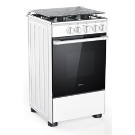 Midea Gas Cooker 50x55 Cm, With 4 Burner , white